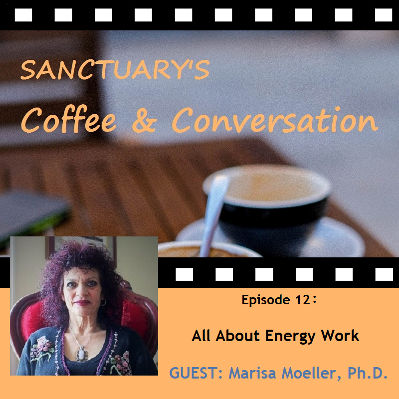 Sanctuary2016's tweet photo. Sanctuary’s Coffee &amp; Conversation: Marisa Moeller, Ph.D., talked w/ Myrna Haskell, Exec. Editor, about the topic “All About Energy Work.” @Ostara63 https://t.co/vBvVpgIv0e #energyhealing #wellness #womenshealth #virtualinterview #coffeeandconversation #health https://t.co/9cYm8zSoRl
