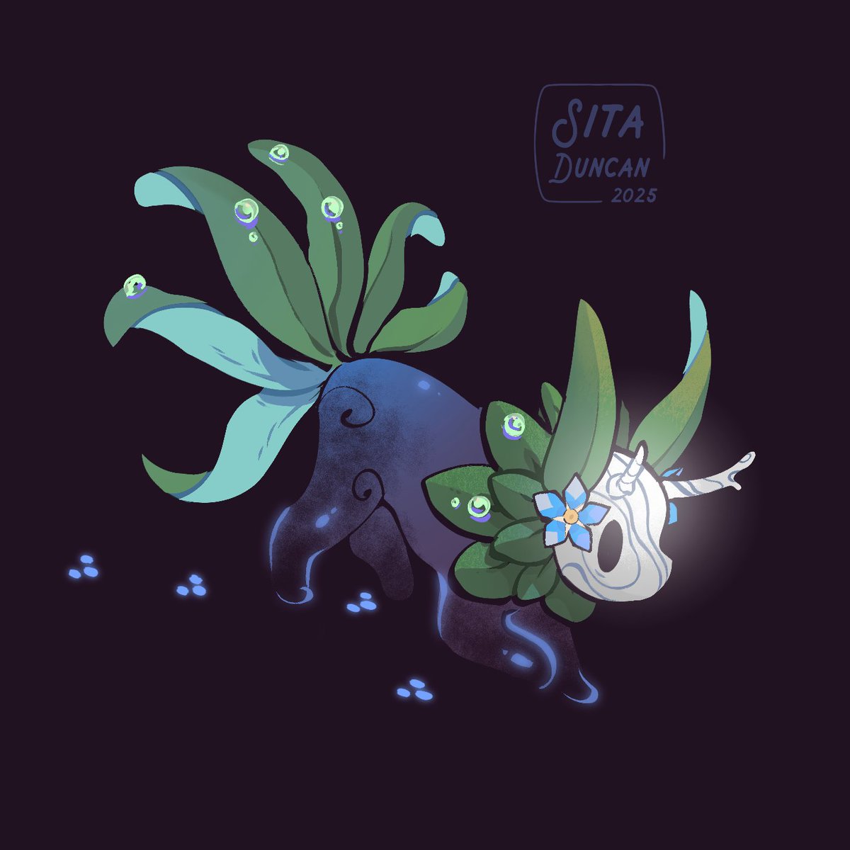 Sitaart's tweet photo. Forget-me-not leshy https://t.co/P0qyRR2RYV