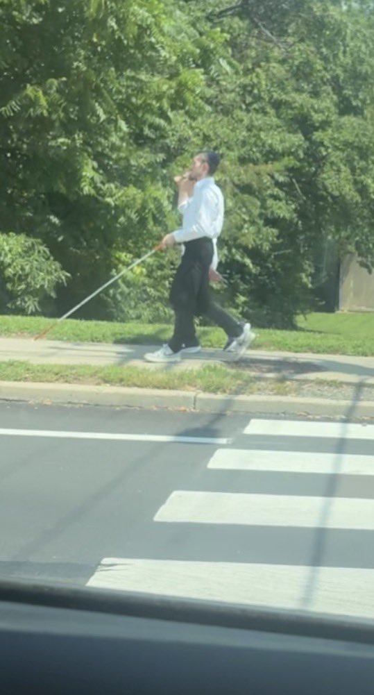 MunchBoxFerraro's tweet photo. Double homicide. Blind and Jewish???? Fuck https://t.co/xVqRPfDEO8