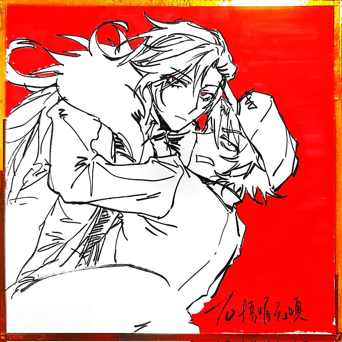 firefirefir_'s tweet photo. @MirahSeata 给我画的 https://t.co/PW1nePcpk0
