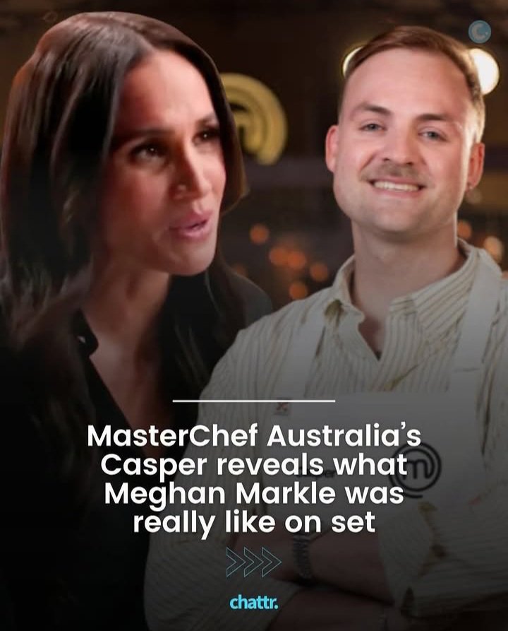KayRoss96's tweet photo. #MasterChefAustralia contestant, Casper on Meghan "the Duchess was really nice and knew what she was talking about" https://t.co/zuMgvHtpzL