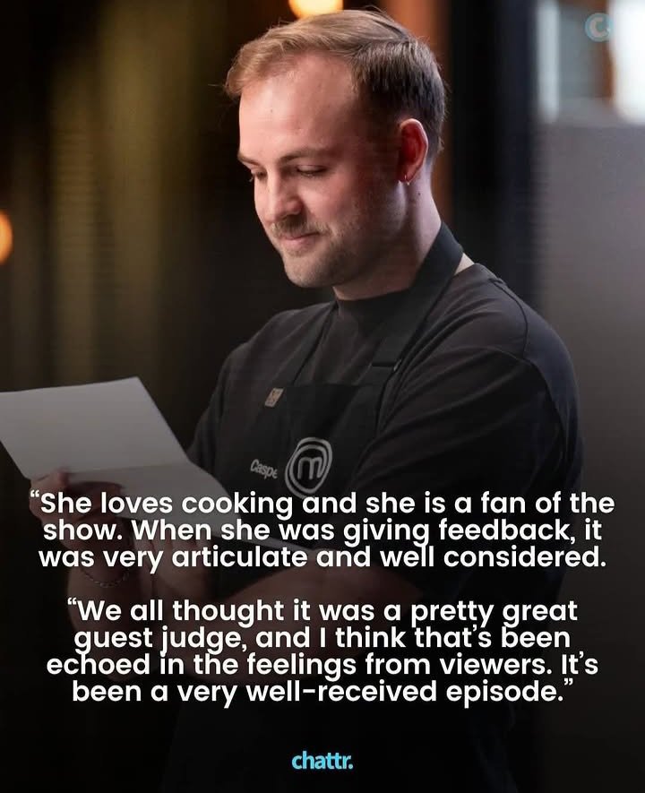 KayRoss96's tweet photo. #MasterChefAustralia contestant, Casper on Meghan "the Duchess was really nice and knew what she was talking about" https://t.co/zuMgvHtpzL