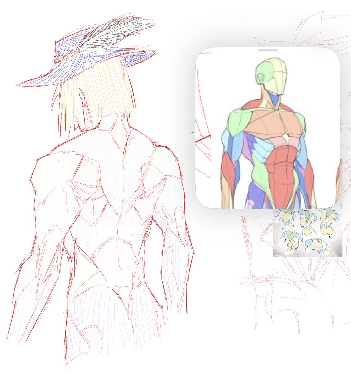 chiiririnn's tweet photo. im sorry i cant do muscle anatomy but rook mentioned https://t.co/qcvcdp60Ek
