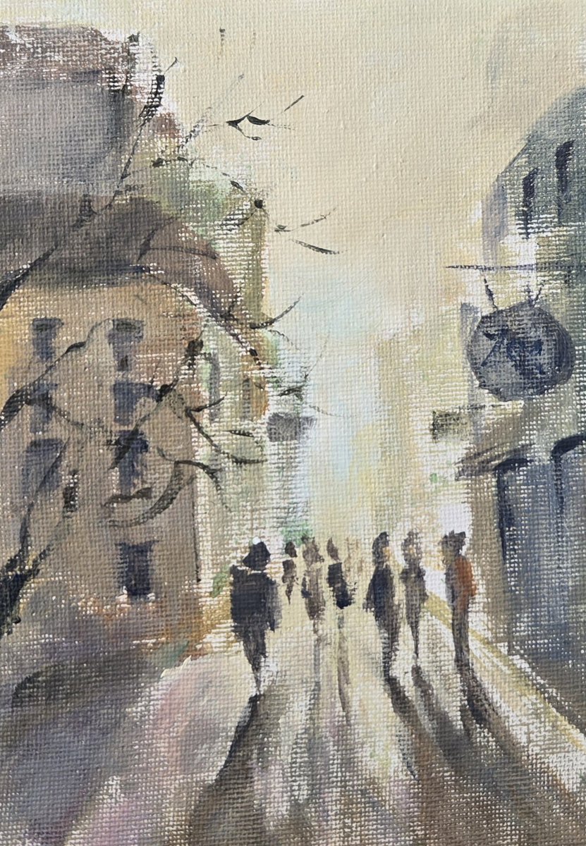 SheilaRomard's tweet photo. Happy Thursday 🌸 
Old Quebec City trip this spring.

#streetscape #originalart #oldquebeccity https://t.co/63Jdx2nlTD