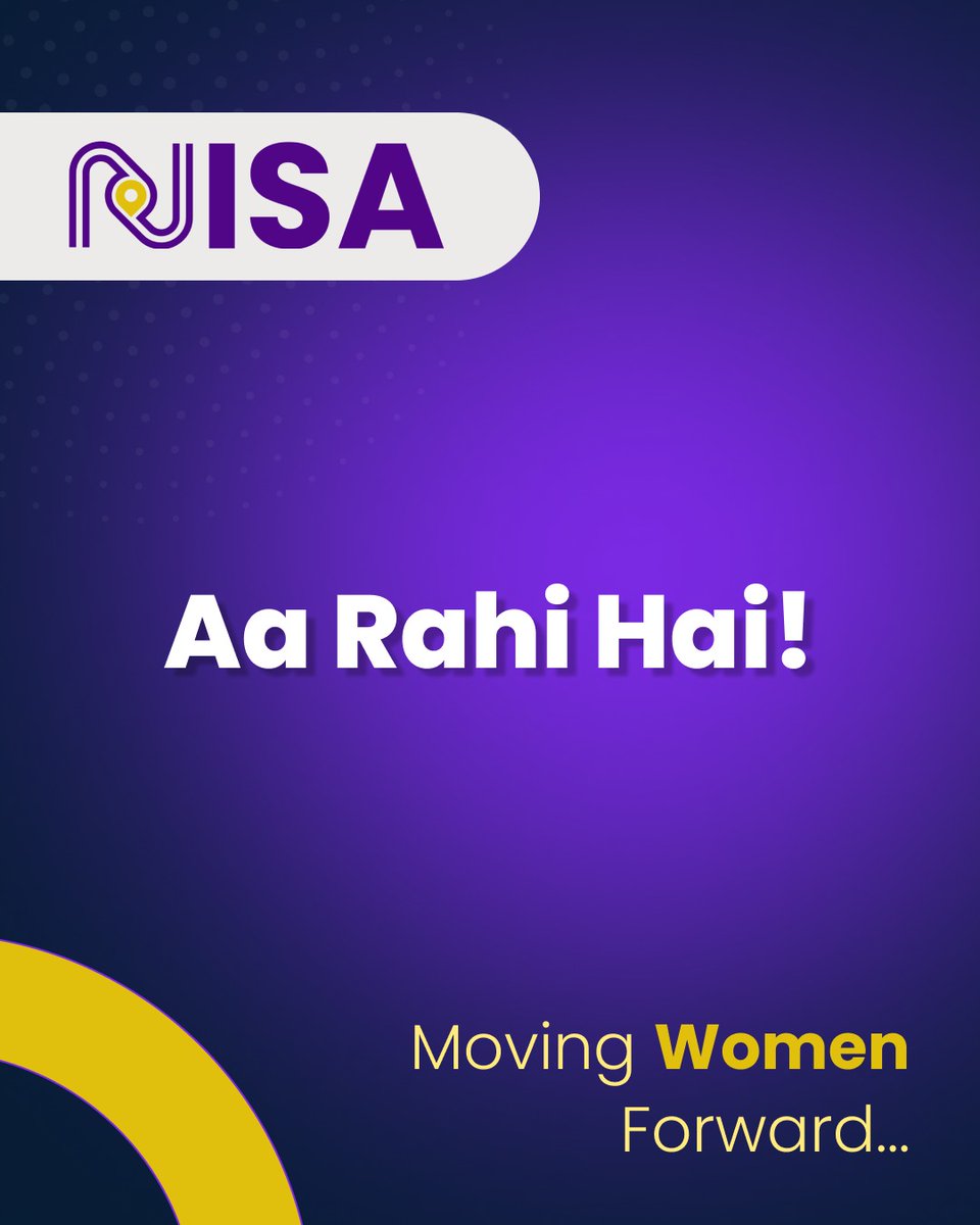 Nisaride's tweet photo. Aik Naya Safar Shuru Hota Hai.🔥

Har safar ki ek wajah hoti hai... hamari bhi hai.✨ Bas abhi us raaz ko sambhal kar rakha hai.🤔

#NISA #EkNayaSafar #WomenFirst https://t.co/hFraZ8SPcC