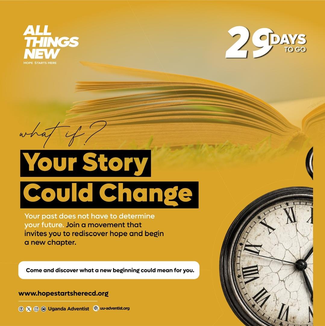 DrMSLawrence's tweet photo. Your past does not have to determine your future. Come and discover what a new beginning could mean for you.
#AllThingsNew #HopeStartsHere #Transformation https://t.co/vaO8OLZ0oD