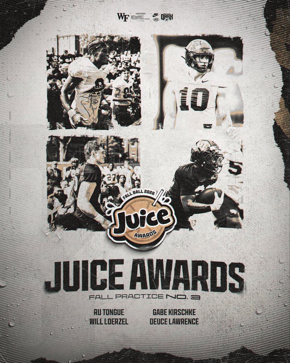 WakeFB's tweet photo. Energy &amp; effort 🧃 https://t.co/0RywgJ3zKk