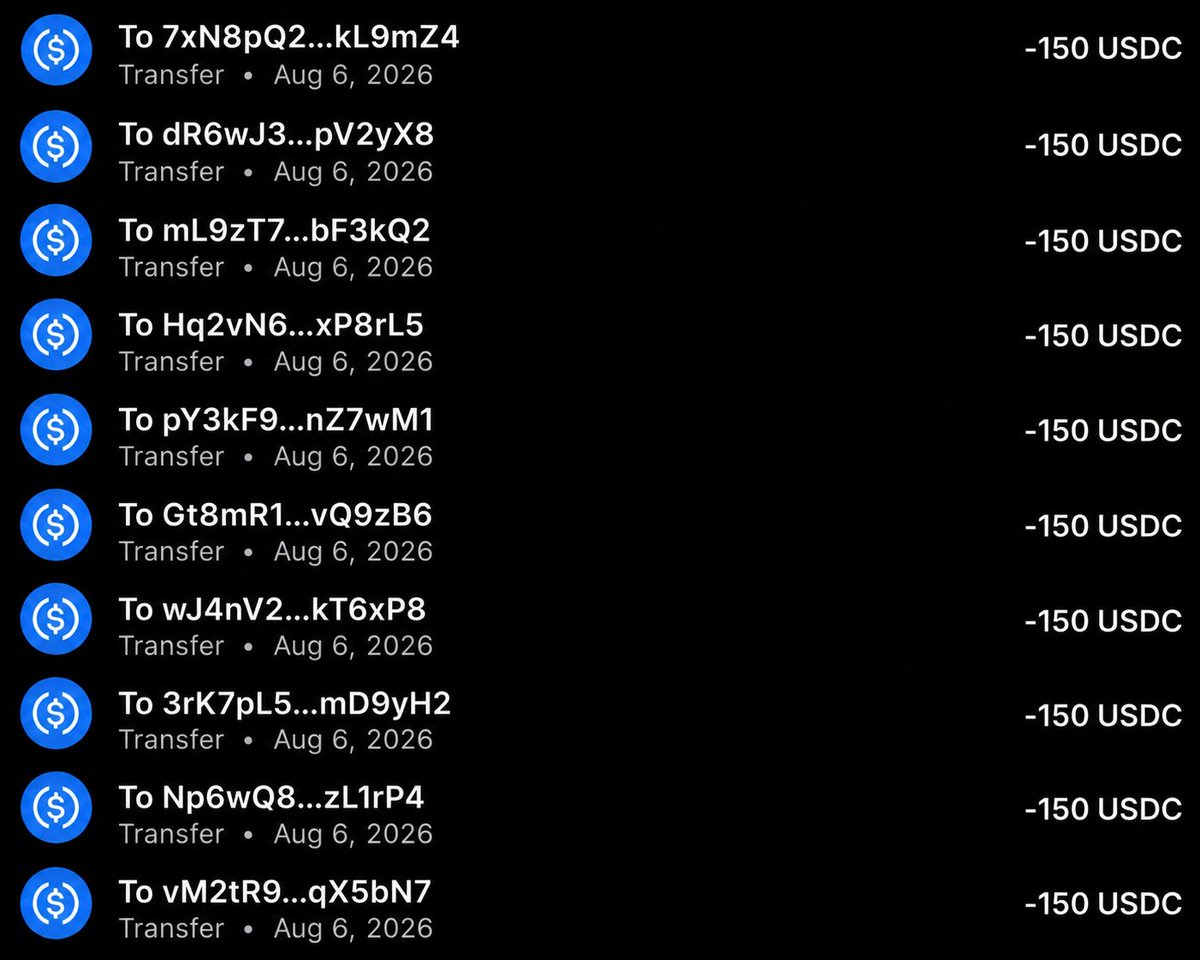 Earnerfun's tweet photo. Sending $150 USDT airdrop to my lucky followers 💸

Whose wallet should i send blessings? 🎁

Drop your solana addresses! Repost https://t.co/4PjVXsmoSS
