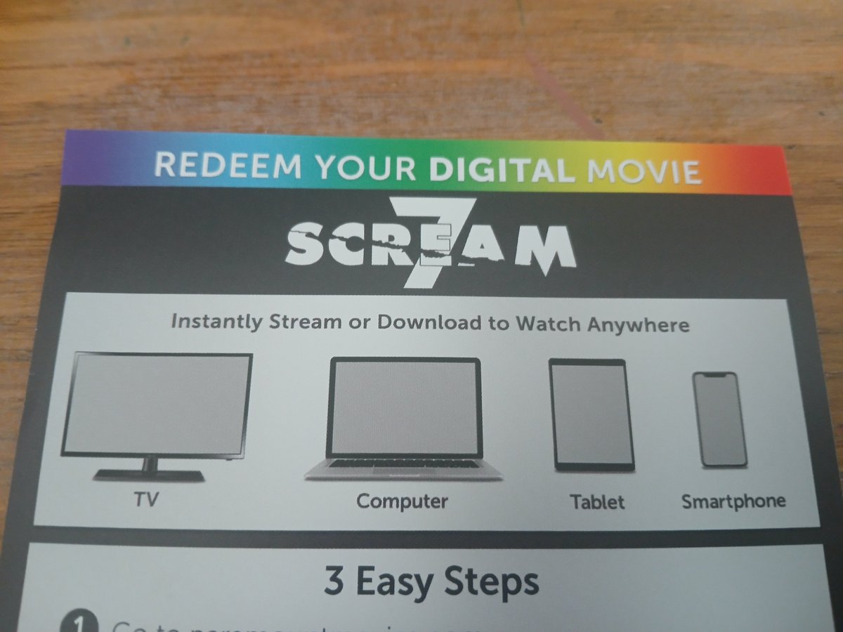HeringThor's tweet photo. https://t.co/tezh2ZIHxg
#scream7 #stumacher #art with bonus #digitalcode for the movie. Asking $14 for all of it. Best offer available. https://t.co/NgDEVyits9
