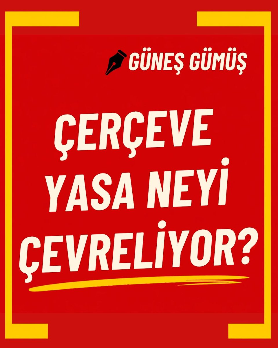 SEPmedya's tweet photo. Çerçeve Yasa Neyi Çevreliyor?- Güneş Gümüş 
https://t.co/65e5xXRUx3 https://t.co/k1tgICcF3J