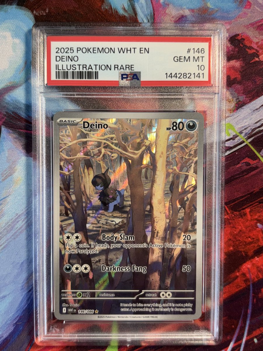 PZPTCG's tweet photo. Slabs for Sale!

Ducklett - $325
Deino - $280
Scolipede - $270
Simipour - $230

Free ship in a small box 🚢 https://t.co/BtfCCikF0N