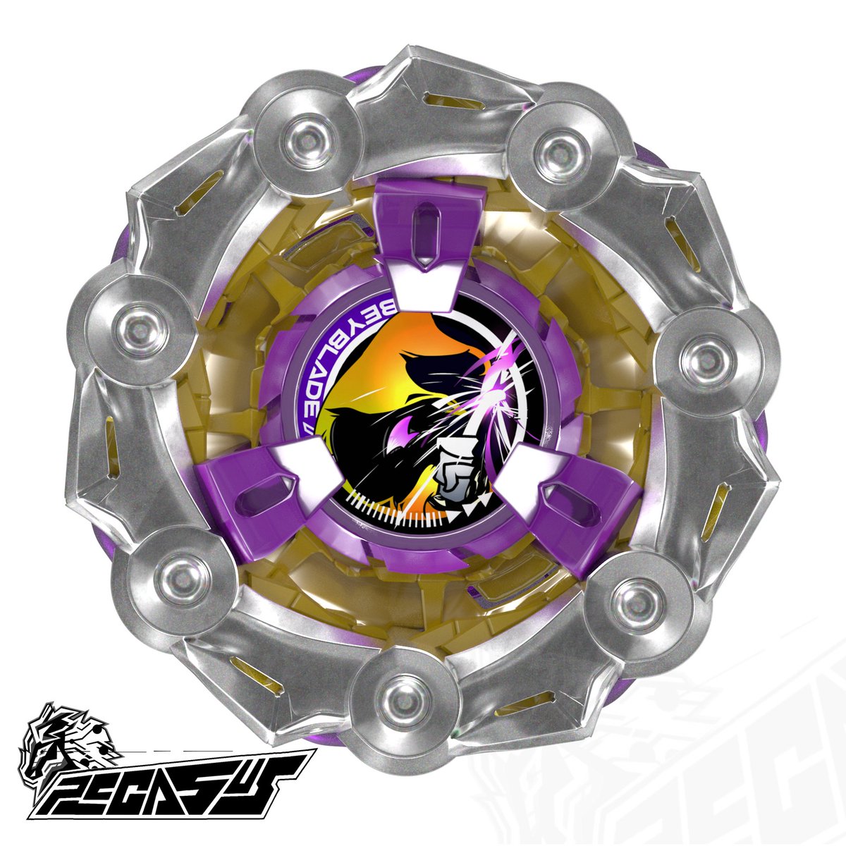 Pegasysjesko2's tweet photo. Wizard Mysterious FB
- A Left Spin UXE Stamina Type
Ability - It's inner blades can help it to form a perfect circle, it can absorb powers from opponents, and it can parry attacks!
Modelled and Designed by me
#beyblade #beybladex #3dmodelling #beybladecustom #ベイブレードX https://t.co/fkS6u5ZdIm