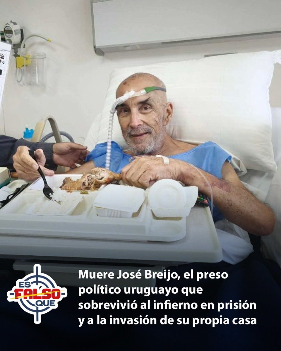 EsFalsoQue's tweet photo. Breijo falleció tras arrastrar un grave deterioro físico provocado por los tratos crueles e inhumanos sufridos durante su injusta privación de libertad. #josebreijo #venezuela https://t.co/f9UcLmKOG1