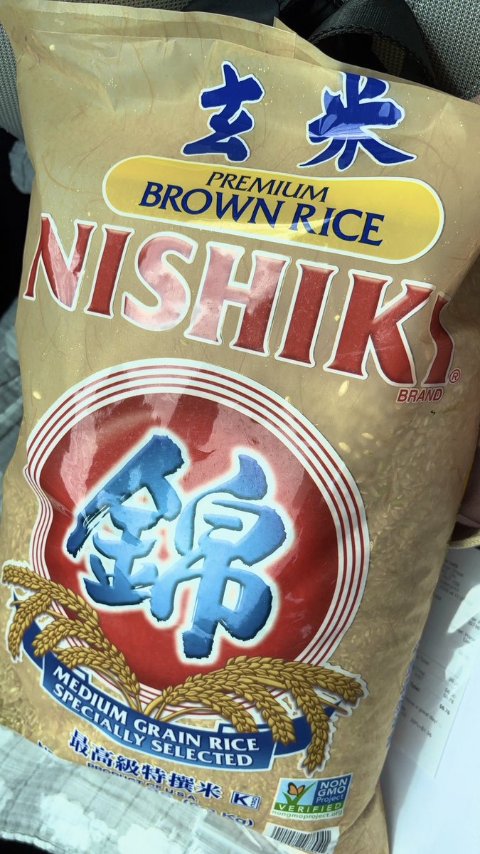 eritoronto's tweet photo. 妊娠糖尿病、今食べられないもの:白米、うどん、ラーメン、寿司、パスタ、ピザ、バーガー、ポテト類、そうめん、お菓子全般、ケーキ、食パン、ジャム、普通のヨーグルト、ジュース、タピオカ、その他沢山。まだ3日目やけどもう泣きそう😭とりあえず玄米買ってきた。家族みんな付き合ってくれるって。😭 https://t.co/YmvR3Odjoe
