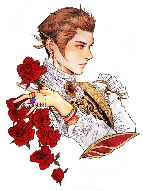 vhyrel's tweet photo. 2021 VS 2026. #Balthier #FFXII #FF12. https://t.co/zkJvm5pY7F