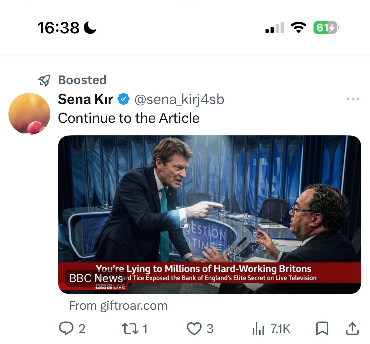 ajrgd's tweet photo. Detecting new scam ads on X, featuring the image of Richard Tice (deputy leader of Reform UK) and Steven Bartlett (entrepreneur and Diary of a CEO podcaster).

These public figures have been in the news recently, which is why their likeness is being exploited by scammers and threat actors.

The ads have received tens of thousands of views so far.

IOCs:
giftroar[.]com
londonnews[.]blog

Epi Security is the only known cybersecurity org that marks giftroar[.]com as malicious.

Epi is the only known security org but one that marks londonnews[.]blog as malicious. We produced this verdict immediately when the domain was registered — today at 9:59am UK time.

cc @TiceRichard @StevenBartlett @reformparty_uk