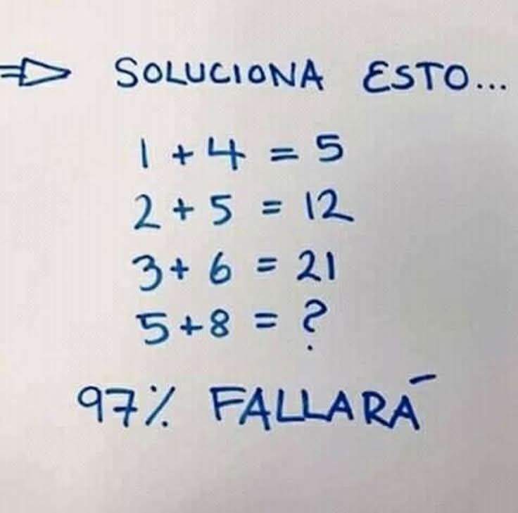 tatianaale33284's tweet photo. 🧩 Un reto que está confundiendo a miles de personas
¿Tú qué número obtienes al final?
#Reto #Acertijo #Piensa https://t.co/9TxTTAu7IX