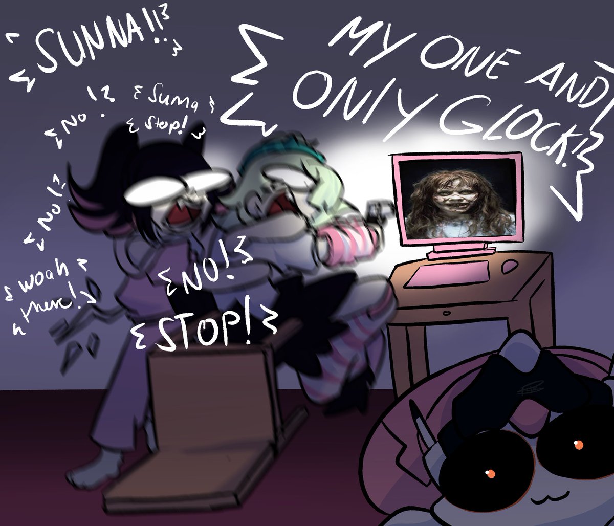 PhantomArtGamer's tweet photo. yeah, Nangong used reverse psychology...

#ZZZ #zzzero #ZenlessZoneZero #AOD #nangong #Sunna #Aria https://t.co/Xuy2vm02Ej