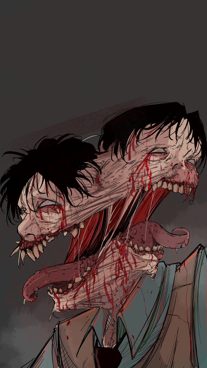 Blasko_e's tweet photo. @Fuyu_HNI Horror artist https://t.co/KsUHVBIGRd
