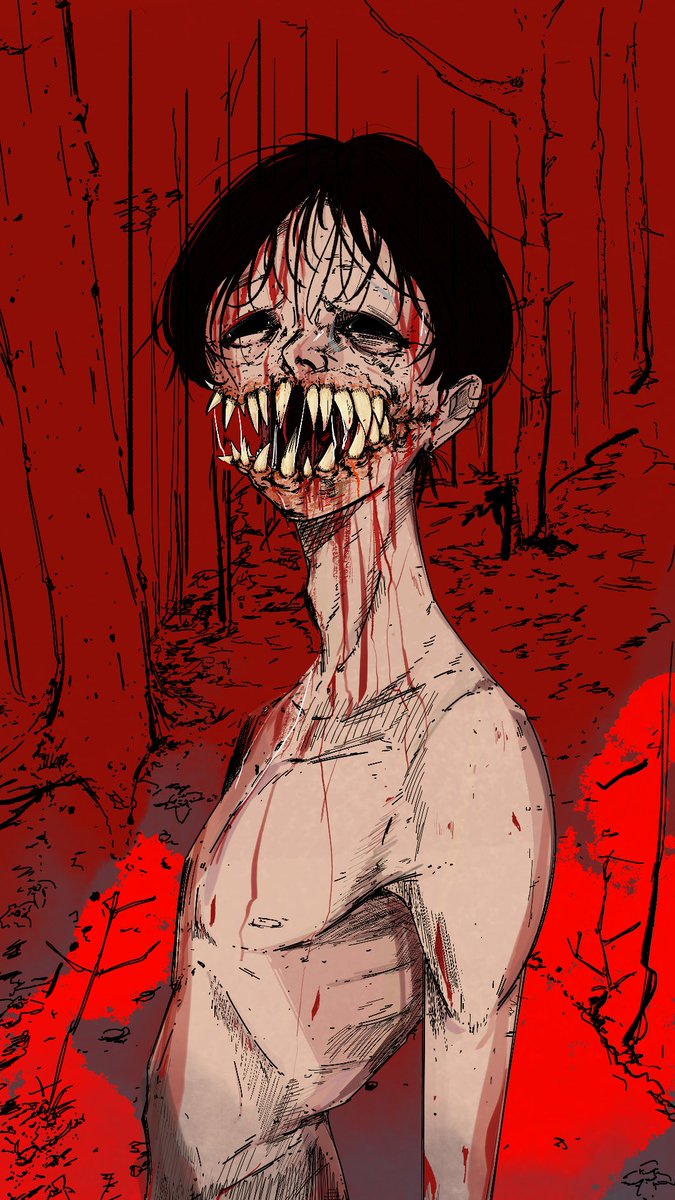 Blasko_e's tweet photo. @Fuyu_HNI Horror artist https://t.co/KsUHVBIGRd
