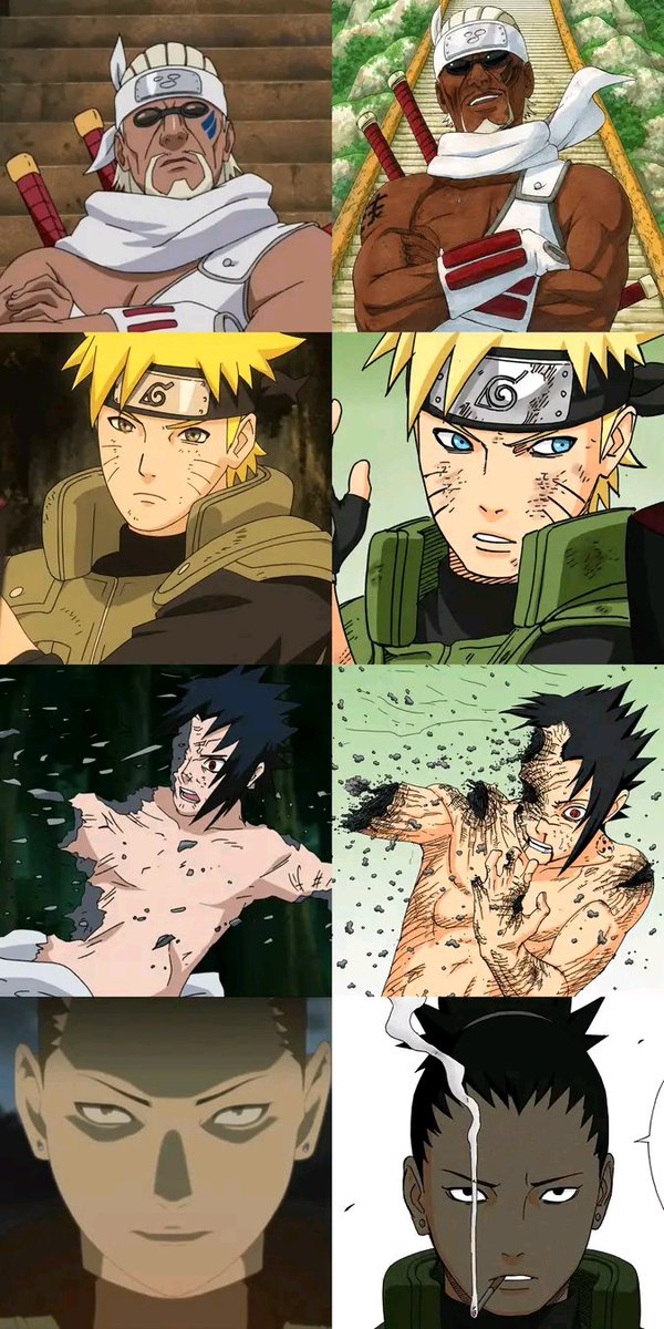 Kagemochi1's tweet photo. Anime Vs Manga https://t.co/s0eSuVLODI