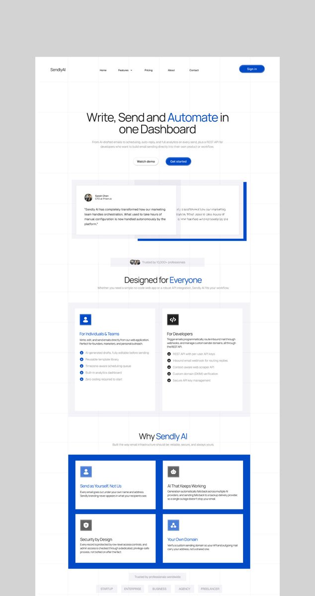 ayodeleee_'s tweet photo. This is calm, simple and creative. The same formula 99% of sites will never reach. https://t.co/XCUIafKyqr