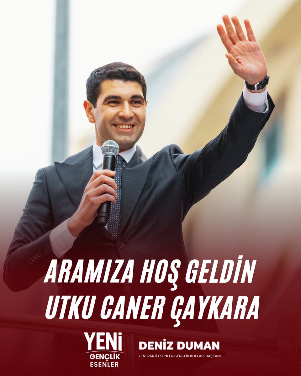 yenigencesenler's tweet photo. 14 aydır hukuksuz şekilde tutuklu bulunan Avcılar Belediye Başkanımız Utku Caner Çaykara hakkında verilen tahliye kararı, gecikmiş de olsa adalet mücadelesinin bir kazanımıdır.

Seçilmiş belediye başkanlarının hukuksuz biçimde özgürlüklerinden mahrum bırakılmasına, halkın iradesinin yok sayılmasına ve hukukun siyasallaştırılmasına karşı mücadelemizi sürdüreceğiz.

Başkanımız Utku Caner Çaykara’ya geçmiş olsun dileklerimizi iletiyor, özgürlüğüne kavuştuğu bu günleri adalet ve demokrasi mücadelemizin yeni bir başlangıcı olarak görüyoruz.
