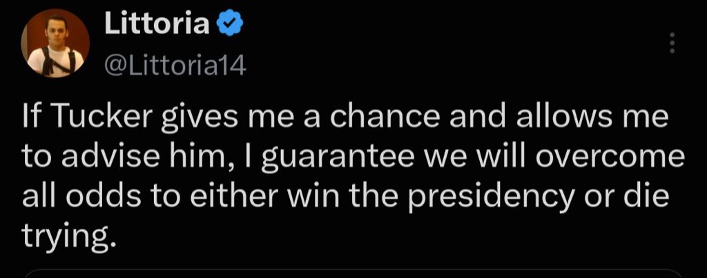 doglover4everXO's tweet photo. Dumb drunk refuses to understand that Tucker is moving to occupy the space that he’s wanting to fill. We want the safe critique of jews and race relations only, sorry. https://t.co/QK49o8slDo