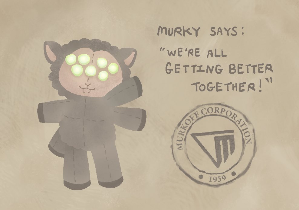 bunnalope777's tweet photo. what if #outlasttrials was mascot horror slop 😂😂😂 https://t.co/Uxx7gcXxpK