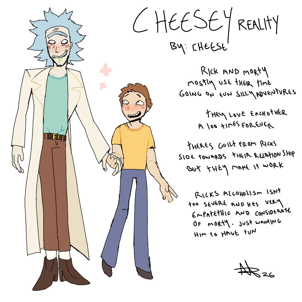 hullukstulen's tweet photo. My au yay #rickorty https://t.co/dMDoiOOAE1