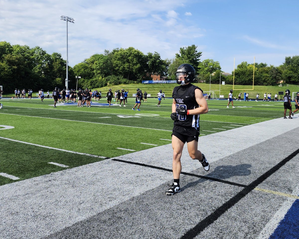 tmusaints's tweet photo. Football is back on campus! 🏈 Here are some shots from earlier today as the Saints prepare for the upcoming season.📷
#LetsGoSaints https://t.co/eSQeUgbbaW