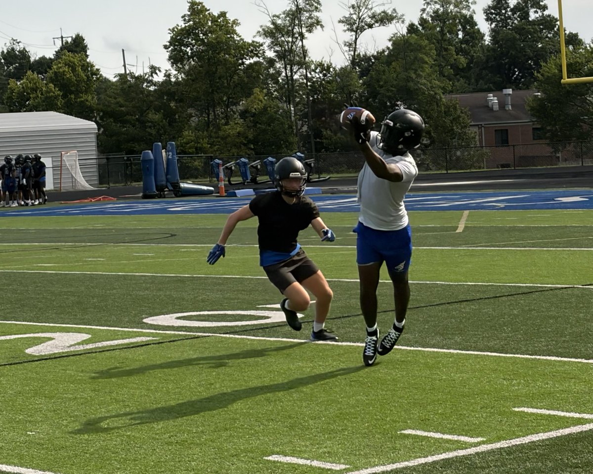 tmusaints's tweet photo. Football is back on campus! 🏈 Here are some shots from earlier today as the Saints prepare for the upcoming season.📷
#LetsGoSaints https://t.co/eSQeUgbbaW
