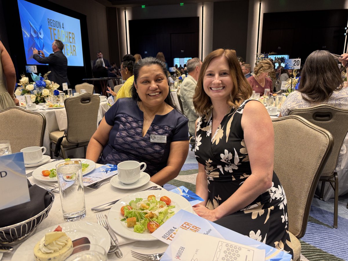 lpisd's tweet photo. Celebrating our District Teachers of the Year at @Region4ESC ! #MakeWaves #BestNeverRest #LPLegacy https://t.co/MIDY0NrSEZ