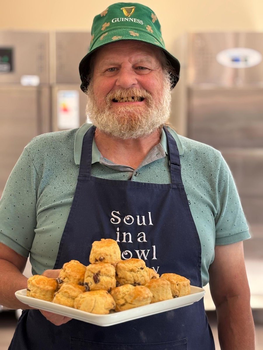 soul_chester's tweet photo. Afternoon tea for 7 was the brief for today’s empowering Soul in  a Bowl session
Dave’s Coronation Chicken Sandwiches, Pav‘s sausage rolls, Barry‘s Quiche, Nick’s Scotch Eggs, Donna’s Tuna vol-au-vents, Tommy’s Scones, Donna‘s Mini Victoria Sponges &amp; Mark‘s Raspberry Pavlovas. https://t.co/kImEvK7myS