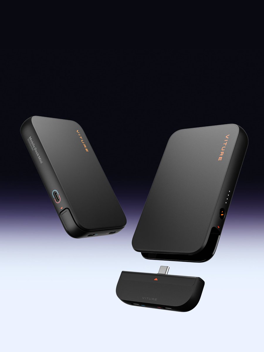 getVITURE's tweet photo. Meet the VITURE 5th Anniversary Collection

VITURE Pro 2 ($299)
Our thinnest, sharpest XR glasses yet — featuring UltraClarity 3.0, built-in diopter adjustment, and all-day comfort.

Mobile Dock Mini ($99)
A pocket-sized modular dock built for the Nintendo Switch 2 era.

Five years in the making. A premium only you can feel.

Explore the collection: https://t.co/RHU35p5iPd 
Save $20 when you shop the collection: https://t.co/NAuFr6f0GC 
Shop VITURE Pro 2 on Amazon: https://t.co/AHovz1htyK