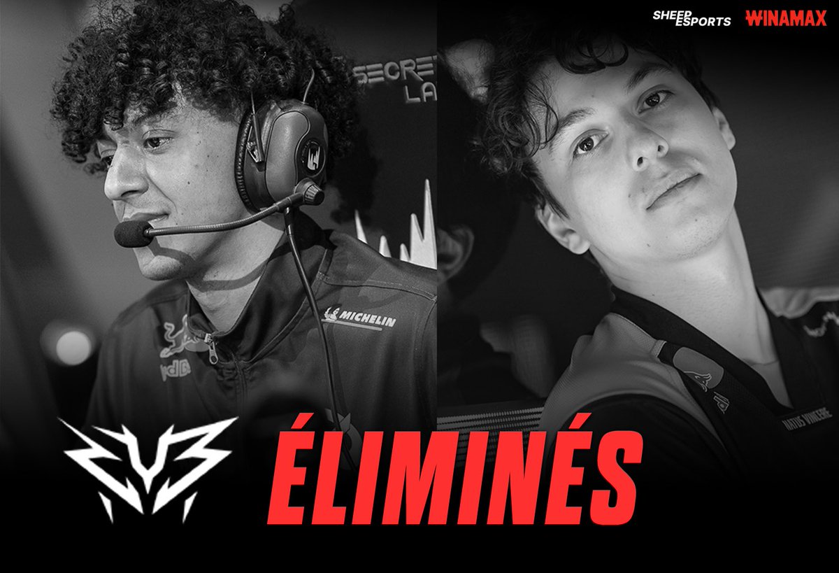 SheepEsports_FR's tweet photo. ZYB Esport 🇫🇷 sont éliminés ❌ de la course aux playoffs LFL Summer

Il leur reste un dernier match à jouer aujourd’hui contre VITB https://t.co/AS1uYx8bDN