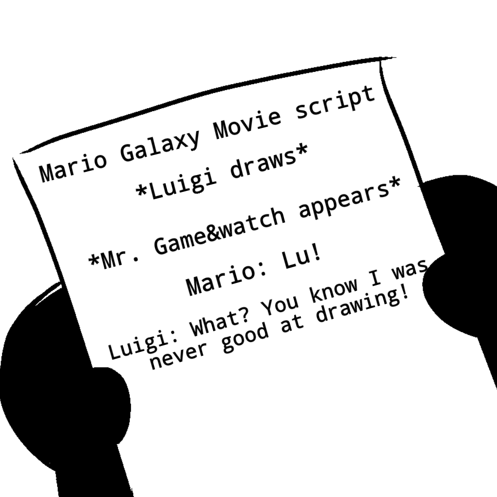 kirbychu26's tweet photo. Please ignore the fact that I got the quote wrong😭 #mariogalaxy https://t.co/4MEjc786Pi
