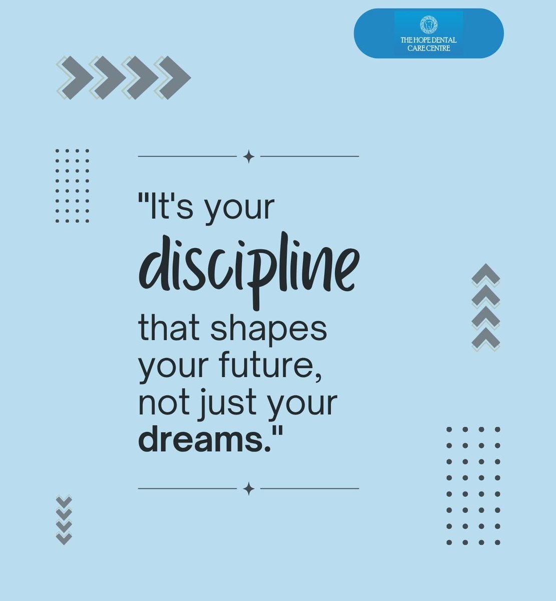 HopeKanata's tweet photo. Motivation gets you started, but discipline is what will take you closer to your dreams.
.
.
.
https://t.co/jBkwlKrYhP
343-803-6333
500 Hazeldean Rd Suite 107, Kanata, ON K2L 2B5
.
.
.
#consistency #discipline #goals #TheHopeDentalCareCentre #Kanata #ONK2L2B5 https://t.co/n0rS4BNauj