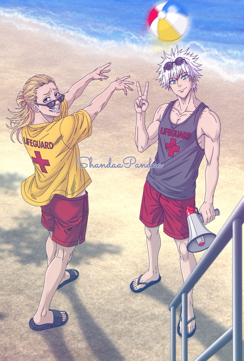 ShandaaPandaa's tweet photo. Art: ShandaaPandaa 

It took a while because of work but I've managed to show Nanami's and Aizawa's POV 😳🫦 

The Crossover fantasy doesn't stop here. 
#aizawa #aizawashota #eraserhead #hizashi #hizashiyamada #presentmic #gojo #nanami #nanamikento #myheroacademia #mha #jjk #art https://t.co/Kh57x4Zl1m