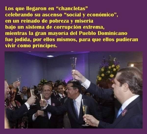 samy_cho's tweet photo. Asi se celebro el cambio, el ascenso social de ser vendedores de periódicos y rifas para hacer un afiche a ricos millonarios. Esa fue la pequeña burguesía que habalaba Juan Bosch, un grupo de HDP que se llevaron el país. https://t.co/dyhDM2lMiR