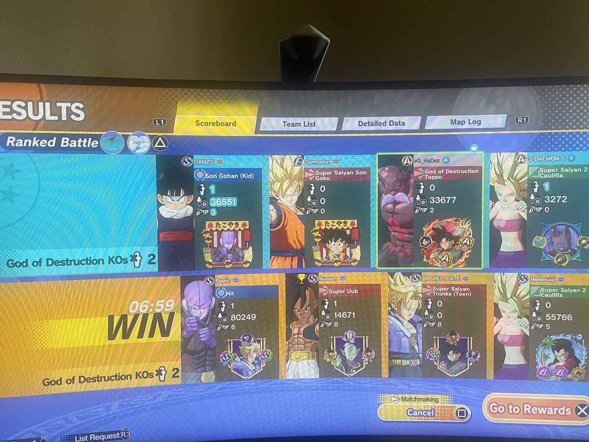 vG_Hadez's tweet photo. My S ranked up and I get a fucking R rank https://t.co/8MMNlQ8rtn