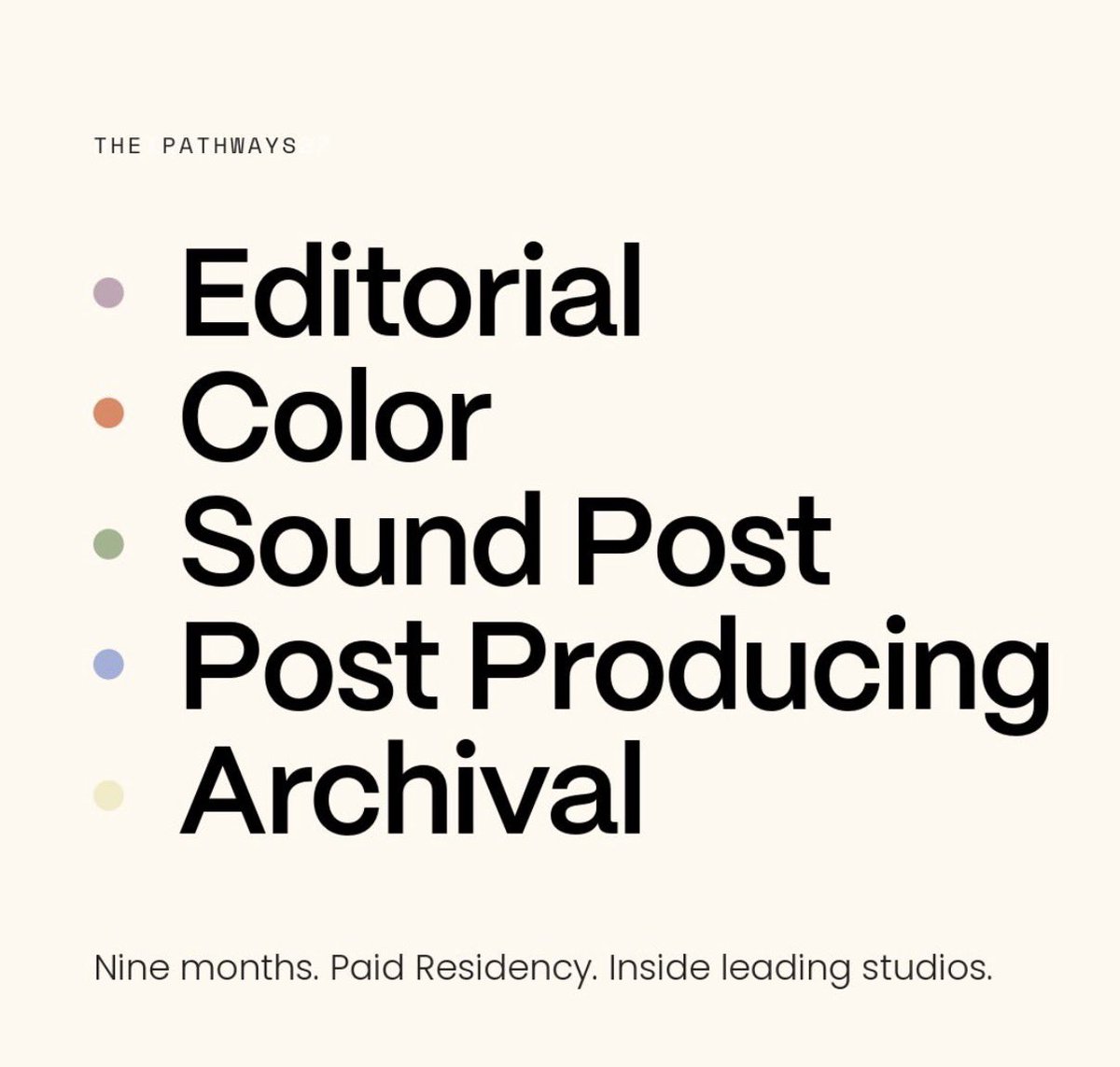 postinblack's tweet photo. ✨An incredible opportunity is NOW OPEN! ✨

Excited to share that our friends at #IndustryStandard have opened up Applications for the 2027 Program! ✨

DETAILS BELOW!!

⬇️⬇️⬇️

https://t.co/bAbIWZZfM8

#PostProduction #IndustryStandard https://t.co/N3tdpmL4h9