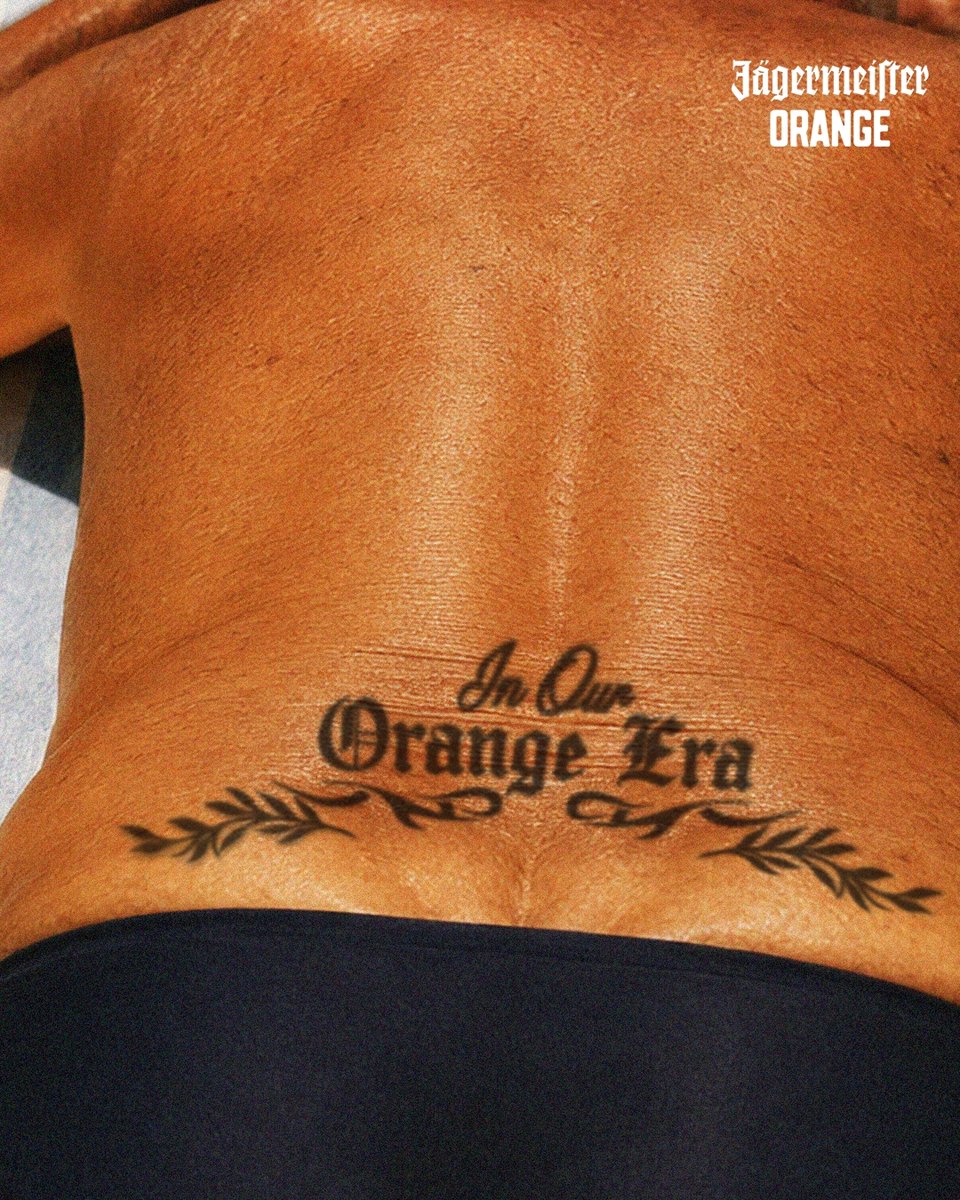 JagerUK's tweet photo. Leaving our mark 🍊 https://t.co/0XjAbL823K