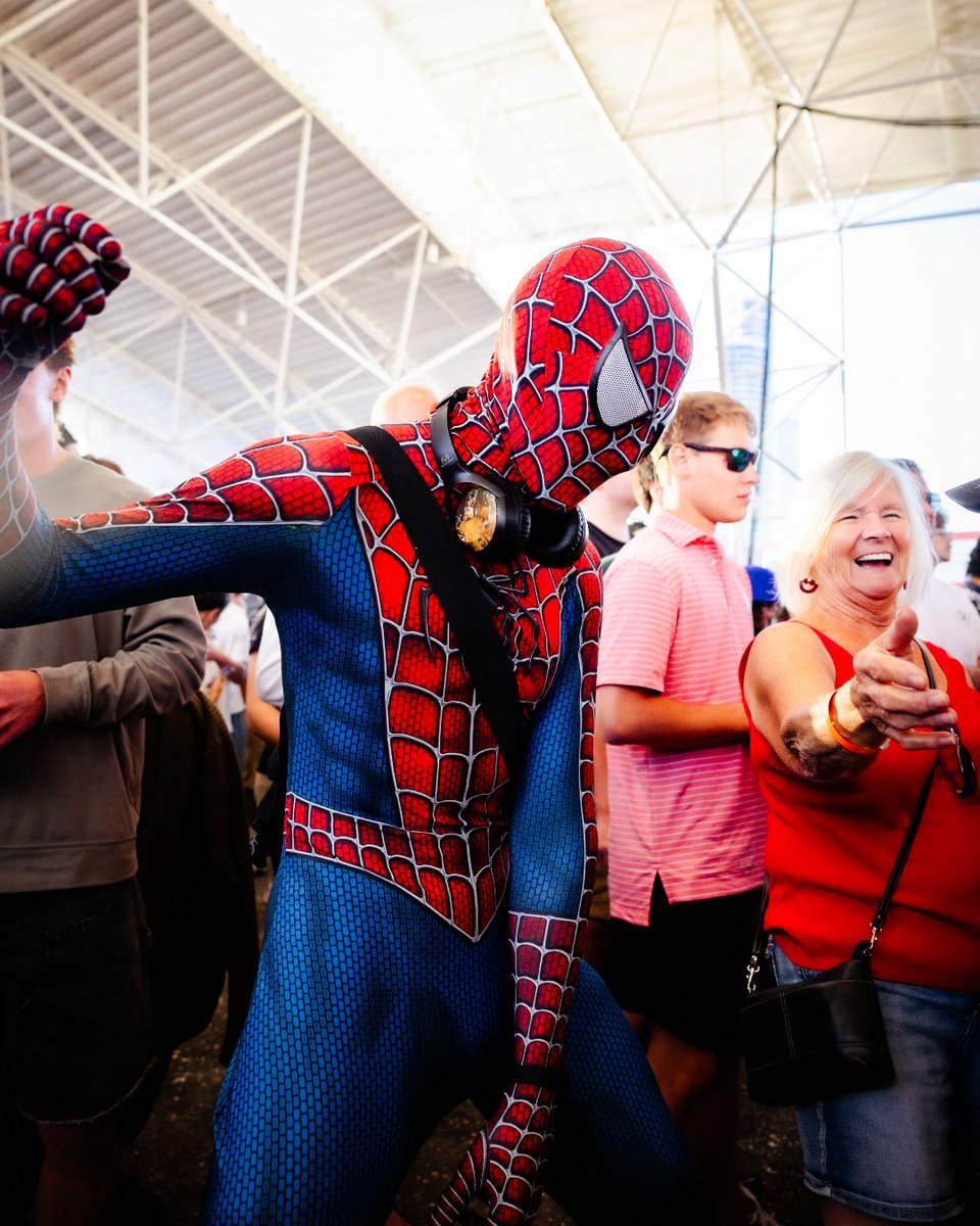 Summerfest's tweet photo. So... who's seeing Spider-Man: Brand New Day this weekend?👀

📸: Brigette Burgman https://t.co/XlpPM276X5