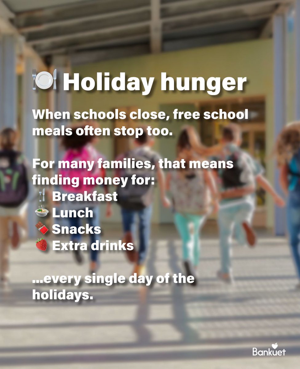 bankuetuk's tweet photo. When people think about food banks, they often think about winter.

But summer brings its own challenges. 

If you're able to help, donating through Bankuet means food banks can get exactly what they need to support families throughout the summer 👉 https://t.co/v1NlWKvP0t https://t.co/909JSzvrnk