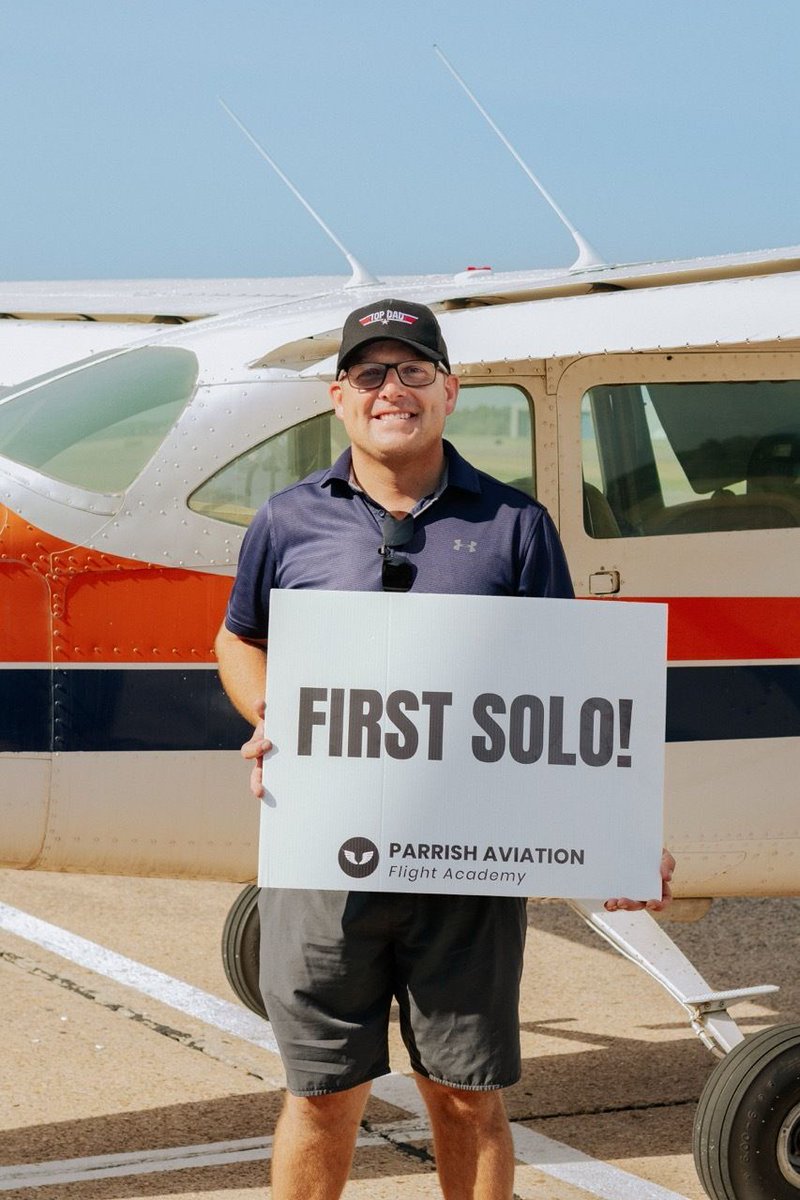 FlightParrish's tweet photo. Congratulations to Korey on an incredible first solo! Here's to many more milestones ahead! ✈️
-
#FirstSolo #SoloFlight #PilotTraining #StudentPilot #FuturePilot #AviationSchool #LearnToFly #ParrishAviation #AviationJourney #PilotLife #FlySafe https://t.co/g8XVmUjrvP