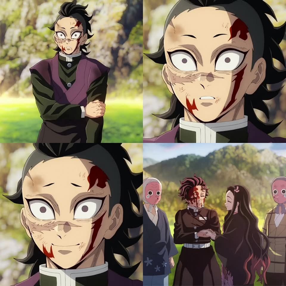 demons2662's tweet photo. Genya may not have been able to save his younger siblings, but he was glad Nezuko was safe. https://t.co/AmOobdRQLM