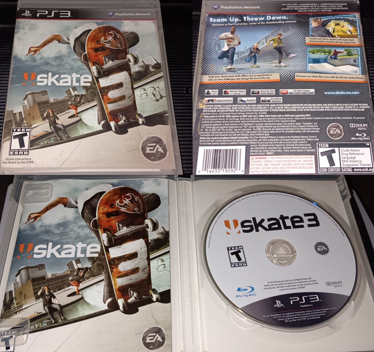 xoBaeTrishox's tweet photo. One of my favorite games that I'm happy to own on physical disc, Skate 3 on the PS3! I can't wait to go through Skate 1-3 on PS3 at some point <3 #Skate3 #EASkate3 #EASkate #PS3 #PS3Share #SavePhysicalGames #PhysicalGamesForever https://t.co/6H4klDLUFZ