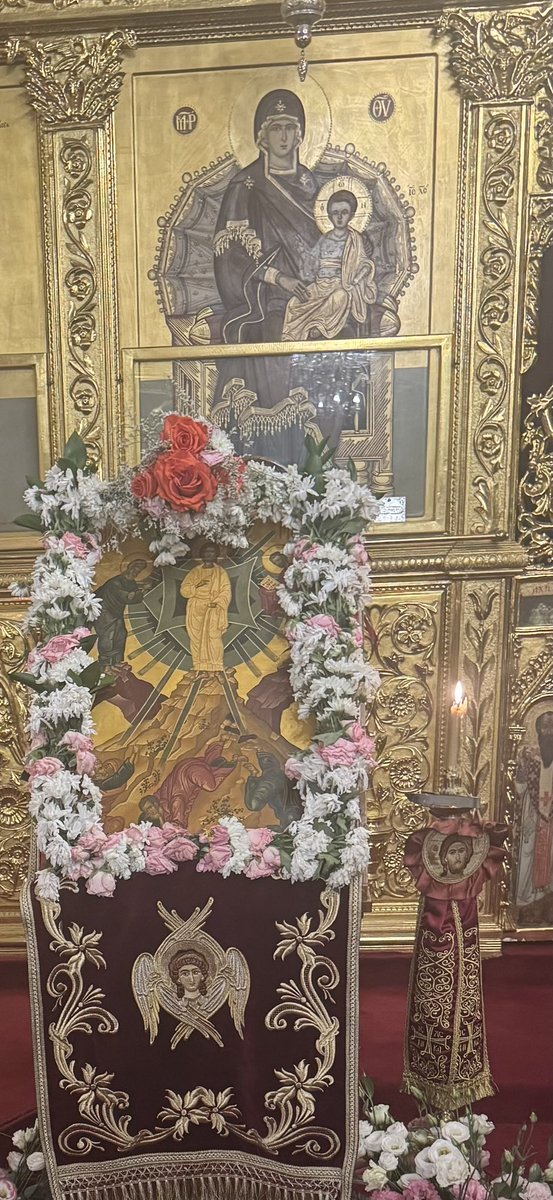 maria_leonidou's tweet photo. «Δέσποινα και μήτηρ του Λυτρωτού, δέξαι παρακλήσεις, ἀναξίων σῶν ἱκετῶν, ἵνα μεσιτεύσῃς πρὸς τὸν ἐκ σοῦ τεχθέντα. Ὦ Δέσποινα, τοῦ κόσμου γενοῦ μεσίτρια.»🙏 https://t.co/cPYDN6Ie9K