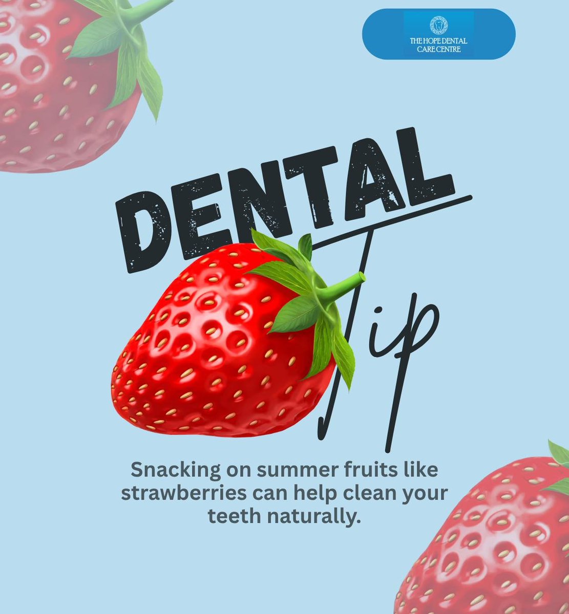 HopeKanata's tweet photo. Add fruits like strawberries, bananas, and watermelon to your summer snack list, as they have many natural benefits for your teeth, like gentle cleaning and whitening effects.
.
.
.
https://t.co/jBkwlKrYhP
343-803-6333
500 Hazeldean Rd Suite 107, Kanata, ON K2L 2B5 https://t.co/EsWm7SH3g0